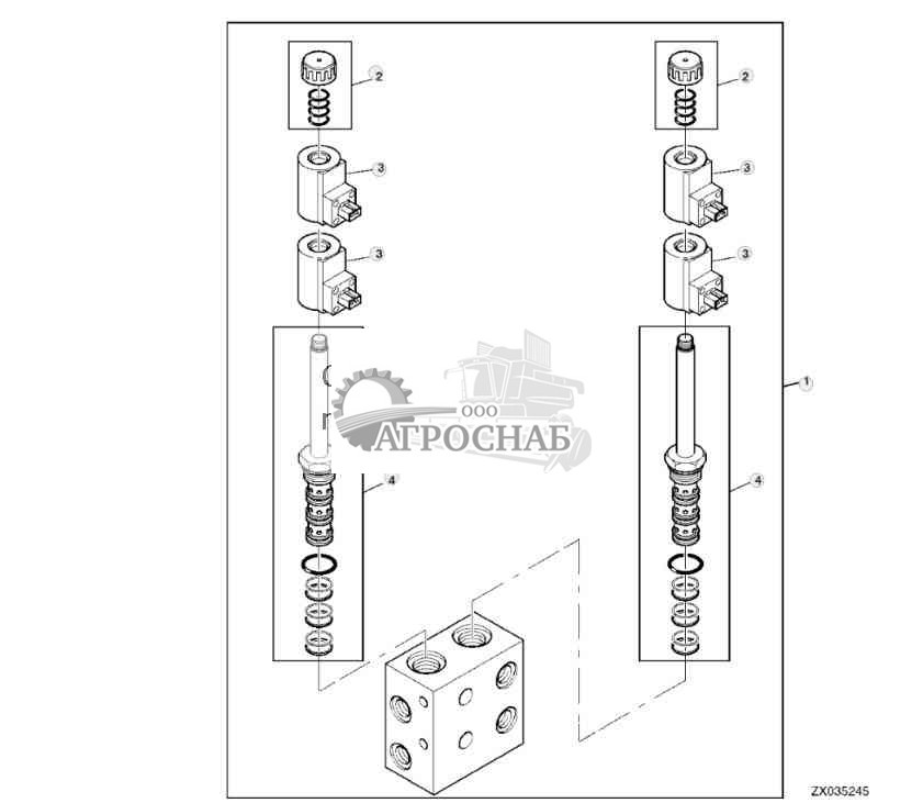 Wagon Dump Valve, High Flow 